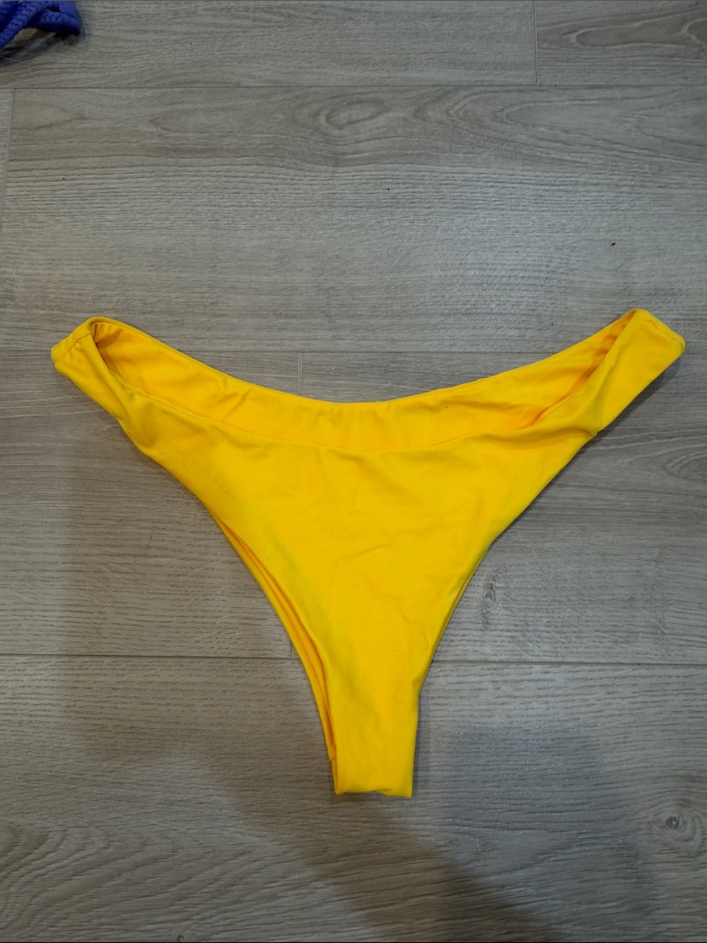 Yellow High-Cut Bikini Bottom - Women's Swim